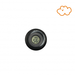 Jar GRAAL x La Vaporisterie – Avec bouchon thermohygromètre intégré Jar GRAAL x La Vaporisterie – Avec bouchon thermohygromètre intégré