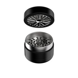 Flower Mill Next Gen Premium 2.0" et 2.5" – Grinder sans dents inox