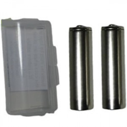 Pack 2 piles NiMH rechargeables Magic Flight + boite de rangement