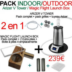 Pack Indoor/Outdoor Arizer V Tower/Magic Flight Launch Box