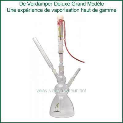 De Verdamper Large Deluxe vaporisation et aromathérapie de luxe
