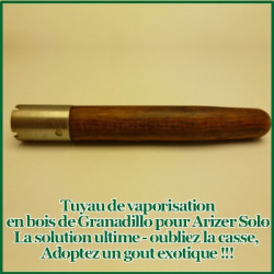Ed's TNT Tuyau en bois de Granadillo pour Arizer Solo Ed's TNT Tuyau en bois de Granadillo pour Arizer Solo