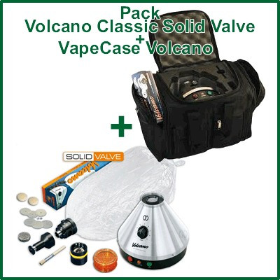 Promo Vaporisateur Volcano Classic Solid Valve et VapeCase "Vape + Case"