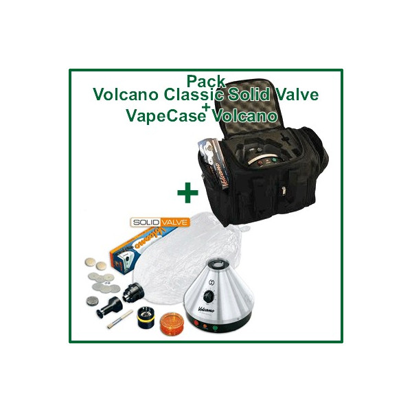 Volcano Classic Solid Valve et VapeCase "Vape + Case"