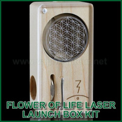 Flower of Life Laser Magic Flight Launch Box