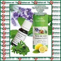 Complexe des huiles essentielles bio Perle de Rosée pour vaporizer Complexe des huiles essentielles bio Perle de Rosée pour vaporizer