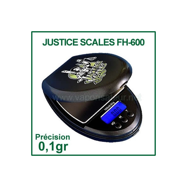 Balance de précision de poche Justice Scales FH-600