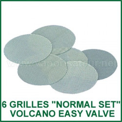 6 grilles de rechange standard Normal Set Volcano Easy Valve 6 grilles de rechange standard Normal Set Volcano Easy Valve