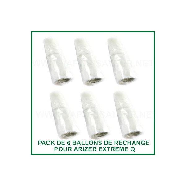 Pack 6 ballons de rechange Arizer Extreme Q - Only ballons