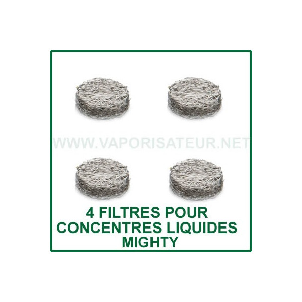 Grilles pour la vaporisation des concentrés liquides pour Mighty x 4