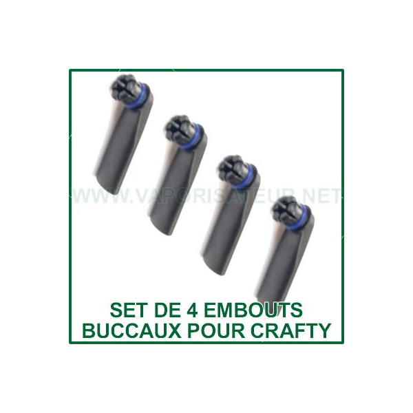 Embouts buccaux de rechange x 4 pour vaporisateur portable Crafty