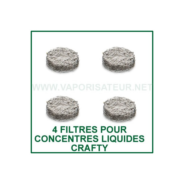 Kit de 4 grilles pour la vaporisation des liquides pour Crafty