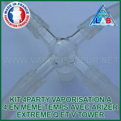 Set adaptateur multi-tuyaux 4 Party pour Arizer Extreme Q et V Tower