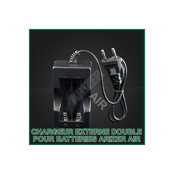 Chargeur externe double des batteries Li-Ion Arizer Air