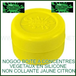 Boite NoGoo pour transporter les résines et huiles jaune