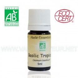 HE bio de Basilic Tropical Ecocert 5ml HE bio de Basilic Tropical Ecocert 5ml