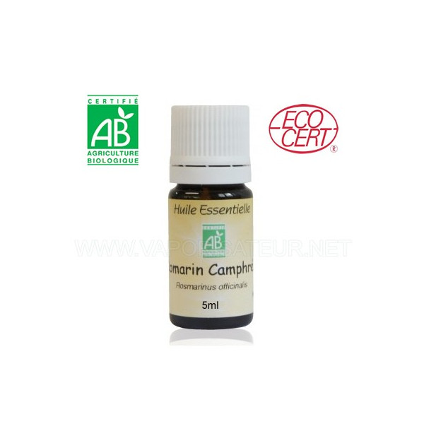Huile essentielle de Romarin à camphre Bio Ecocert 5ml