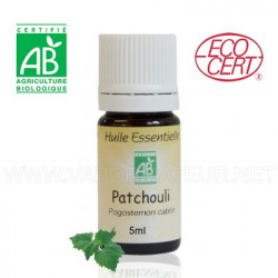 HE Bio Ecocert de Patchouli 5ml HE Bio Ecocert de Patchouli 5ml