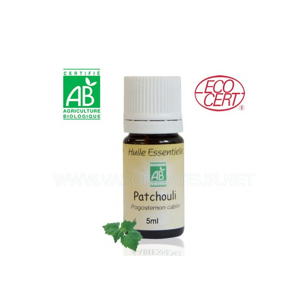 Huile essentielle de Patchouli Bio Ecocert 5ml