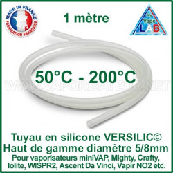 Tuyau  VERSILIC silicone 1 mètre - 5mm-8mm