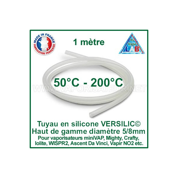 Tuyau-whip alternatif souple en silicone VERSILIC 1M-4mm-8mm