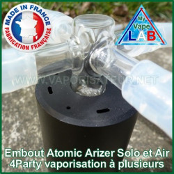 Embout de vaporisation à plusieurs 4Party Atomic Arizer Air et Solo Embout de vaporisation à plusieurs 4Party Atomic Arizer Air et Solo