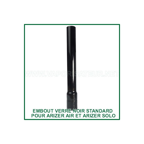 Embout en verre noir standard pour Arizer Solo et Arizer Air