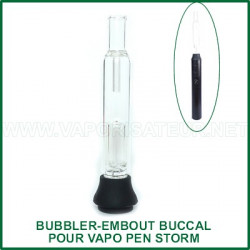 Tuyau d'inhalation-mini bubbler pour Storm
