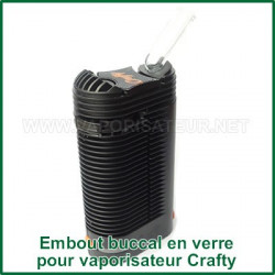 Embout en verre pour vapos portatifs Crafty et Mighty Embout en verre pour vapos portatifs Crafty et Mighty