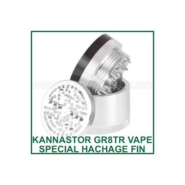 GR8TR VAPE KANNASTOR - grinder hachage fin pour vapo
