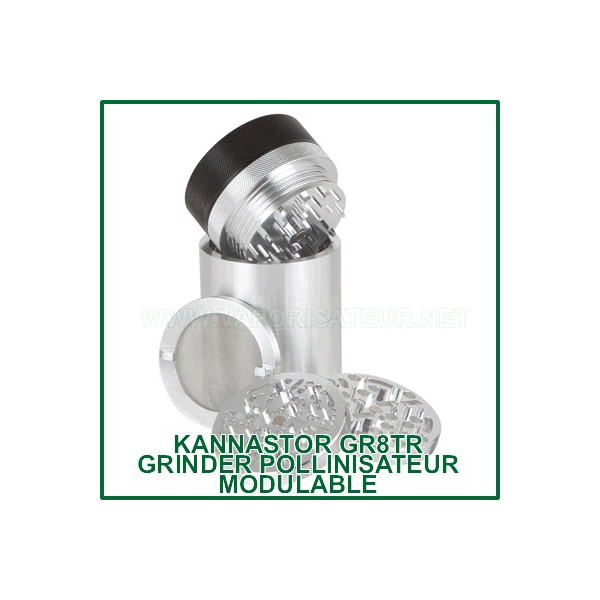 GR8TR ST KANNASTOR - grinder pollinisateur modulable 8pcs