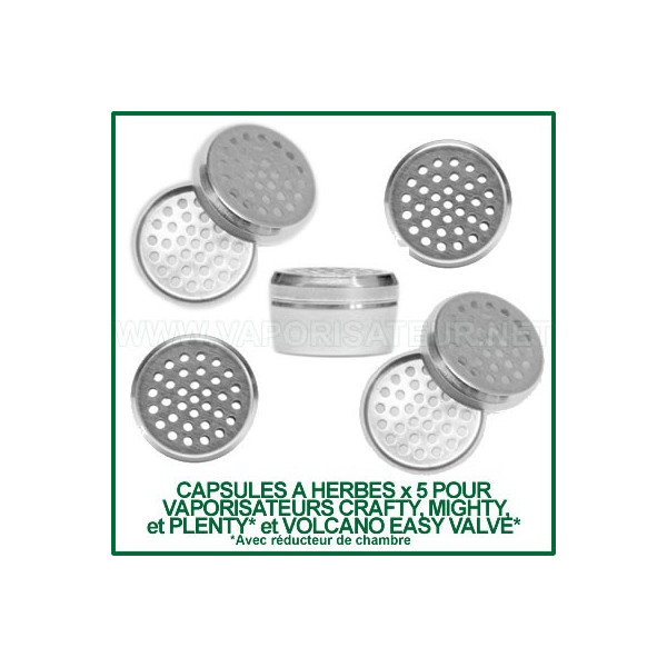 Capsules doseuses d'herbe x 5 Storz et Bickel
