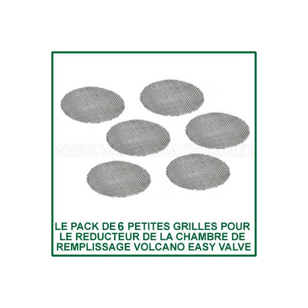 Grilles herbes pour le réducteur Volcano Easy Valve x 6