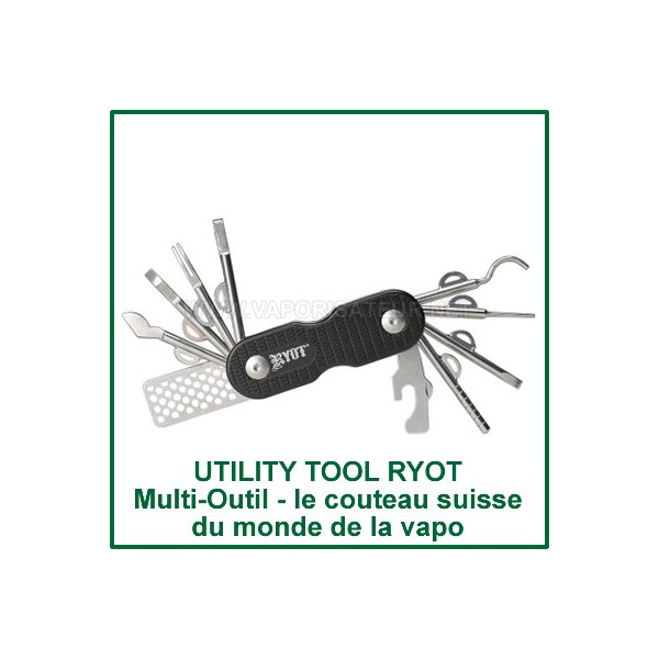 Multi-accessoire vaporisateur Utility Tool RYOT