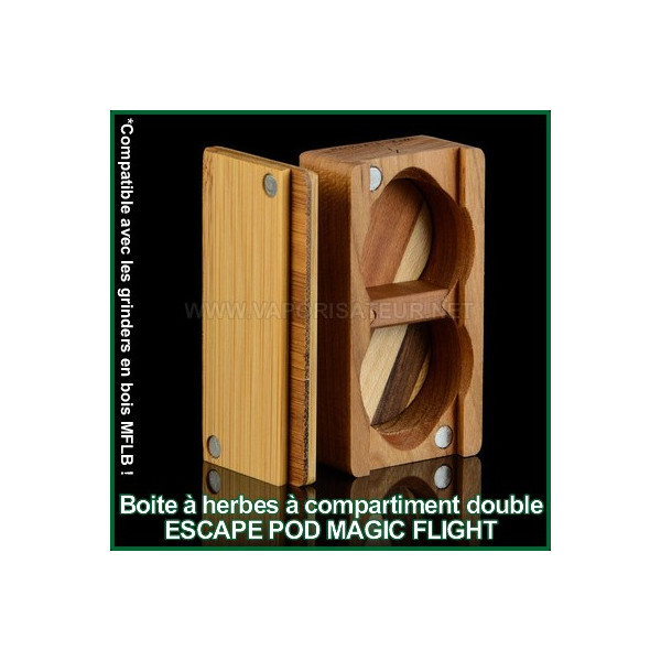 Escape Pod MFLB - boite à herbes double en bois