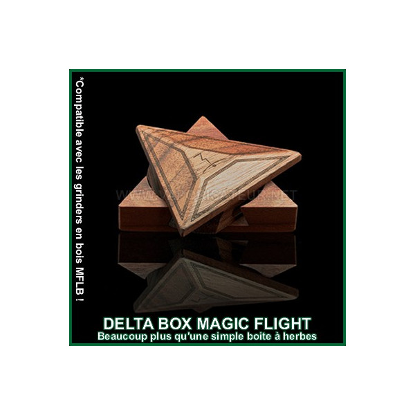 Delta Box MFLB - boite à herbes triangulaire en bois